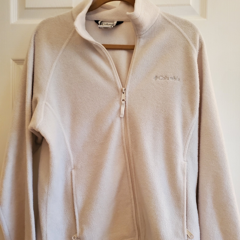 Columbia fleece full zip jacket